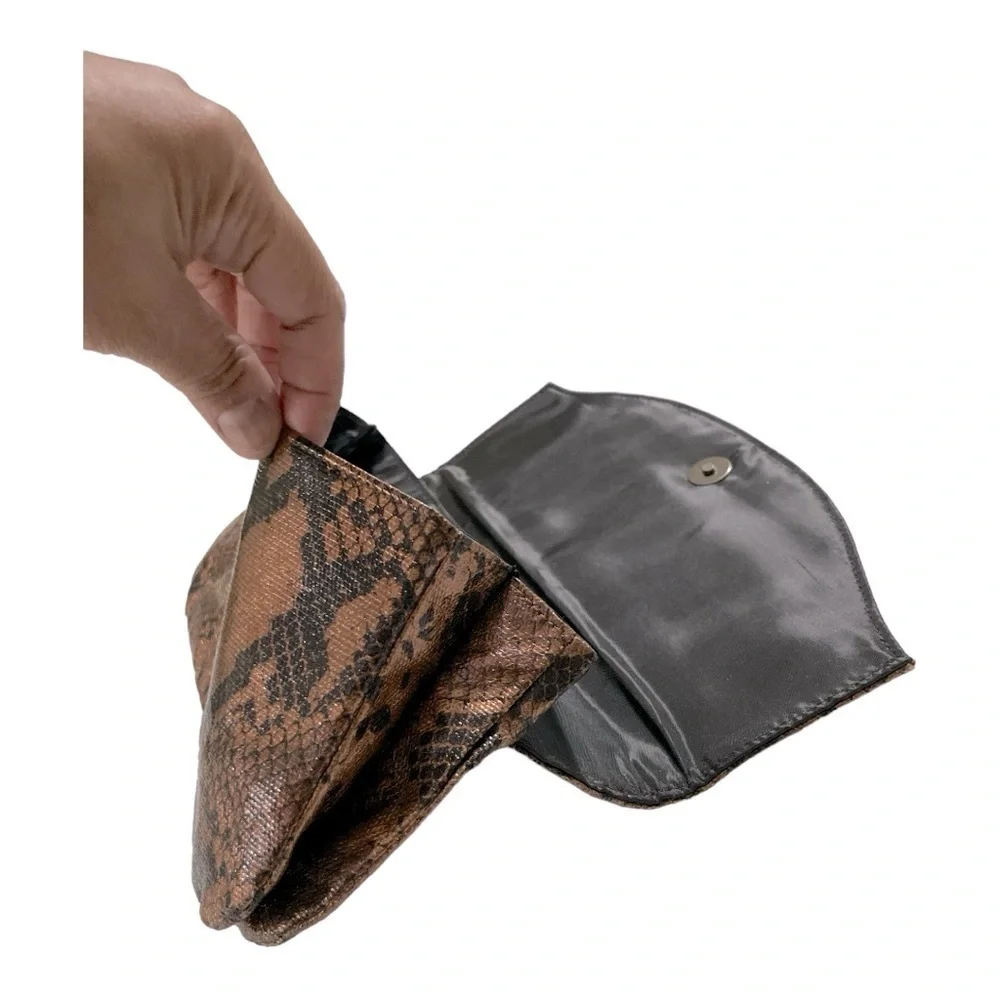 STYLE & CO. Snake print Clutch Bag